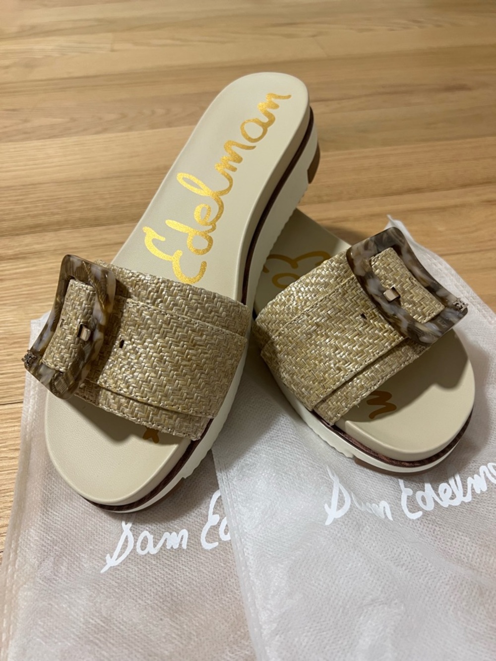 Sam Edelman Ariane Platform Slide Sandal - Picture 2 of 5